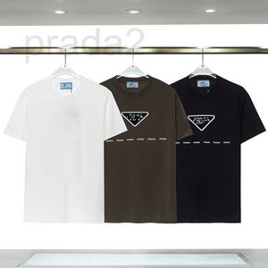 T-shirts pour hommes Designer Luxury Classic coton spandex tissu sweat lettres Hommes Vêtements peinture design mode TShirts pour homme pleine taille M-3XL NF7C