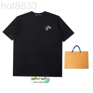 Camisetas para hombres Diseñador Camiseta de lujo Pin de pecho para mujer Verano Marca corta Carta Bordado Polo Camisa M-3XL TLYQ