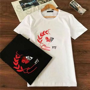 T-shirts pour hommes Designer Suer mens t-shirt designer crop top Stitching Horse Print Col rond T-shirt à manches courtes T-shirt de luxe Pullo hommes femmes Sweat-shirts grande taille THOG