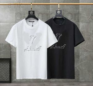 Camisetas para hombre Diseñador Verano Europa París Estrella estadounidense Abrigos de moda Camiseta para hombre Satén estrella 100% algodón Casual Mujer hombre Negro blanco M-XXL963 VARZ