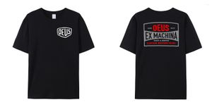 Camisetas de hombre Camiseta Deus Chroma de manga corta - Negro Todas las tallas Camiseta Ex Machina