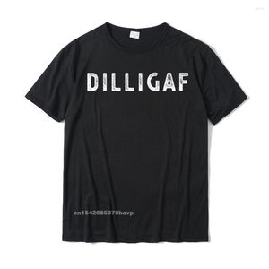 T-shirts pour hommes DILLIGAF Do I Look Like Give A F Funny Sarcastic Humour T-Shirt Cotton Casual Tops Tees Designer Men Top T-Shirts Normal