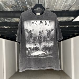 T-shirts pour hommes mode Luxurys Offes vêtements chemises hauts amples décontracté rue Graffiti chemise Sweatshirtoff T-shirts taille S-XL