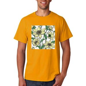 Camisetas para hombre, camiseta a la moda con estampado de flores y estilo Floral, camiseta de dibujos animados para mujer, camiseta gráfica elegante de manga corta, camiseta para mujer, camiseta para hombre