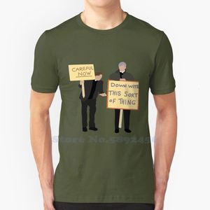 T-shirts pour hommes Father Ted Careful Now Quote T-Shirt Hommes et femmes 230508
