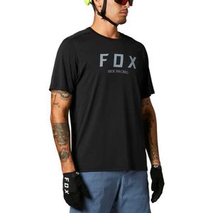T-shirts masculins Fox Ride Racing Camiseta Enduro Mtb Downhill Short Moule Bike Bikey Men Cross Country Bicycle MX DH MOTOCROSS MAILLOT