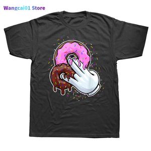 T-shirts pour hommes Funny 2 In The Pink 1 In the Stink I Donut Sex instruction Humour Blagues T-shirt Graphic Cotton Short Seve Birthday Gift T-shirt 0228H23