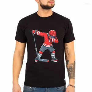 Camisetas masculinas para niños divertidos niños hockey sobre hielo dab jugador de ropa juvenil camiseta para adultos personalizados camisa de diseño normal harajuku tops casuales