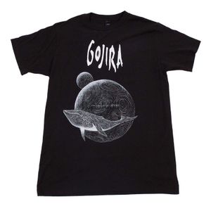 Camisetas para hombre Gojira Flying Whale T-Shirt - Large 