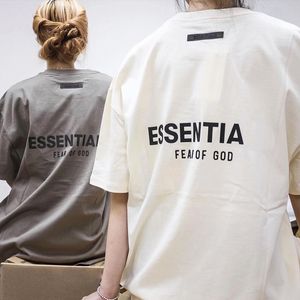 T-shirts pour hommes T-shirt de concepteur avec lettres Street Lettres de flocage avant et arrière 100% coton scotché manches courtes en vrac pour couple