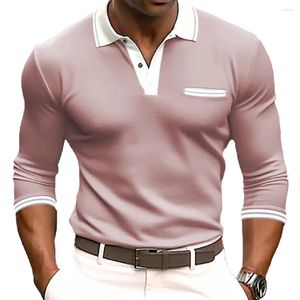 T-shirts pour hommes Chemise boutonnée verte pour hommes Casual Slim Fit Muscle Activewear Blouse Tops Parfait pour les affaires et les occasions formelles