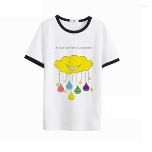 Men's T Shirts High-Q Assassination Classroom Korosensei Tees T-Shirts Tshirt Cartoon Lovers Student Breathable T-shirt