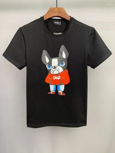 Camisetas para hombres Hip Hop Perros Dibujo Hombres de negocios Casual Tops Ropa Tamaño grande M-3XLMen's Mild22