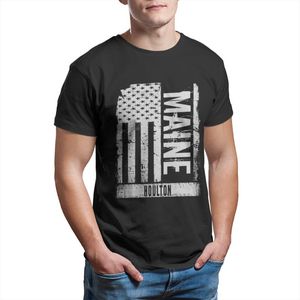 T-shirts pour hommes Houlton Maine Couples correspondant Punk Tops mignons 4XL 5XL 6XL Plus Taille Vêtements 27963