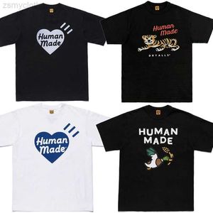 T-shirts pour hommes Human Made T Shirt Flying Duck Humanmade Top Tees Dry Alls Hommes Femmes Vêtements d'été Étiquette d'origine