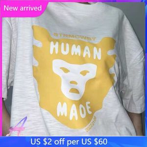 T-shirts pour hommes T-shirts fabriqués par l'homme Dessin animé Avatar Masque Monster Bamboo Coton Humanmade T-shirt pour hommes Femmes T221006