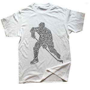 Camisetas para hombre, regalo de jugador de Hockey sobre hielo, hijo, papá, manga corta, ropa de calle de verano para hombre, camisetas de algodón, Hip Hop