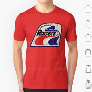 T-shirts pour hommes Indianapolis Racers Shirt Cotton DIY S-6xl Hockey Sports Retro Indiana Wayne Gretzky