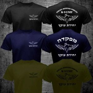 T-shirts hommes Forces de défense israéliennes Sayeret Oketz Unité Militaire Hommes T-shirt À Manches Courtes Casual Coton O-cou T-shirt D'été T240227
