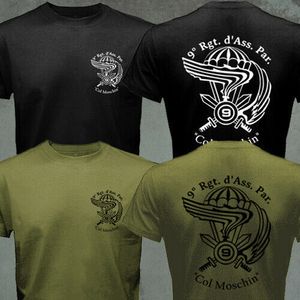 Camisetas de hombre Fuerzas especiales italianas 9th Paratroopers Airborne Folgore Col Moschin T Shirt. Camisetas casuales 100% algodón Talla superior suelta S-3XL 230712