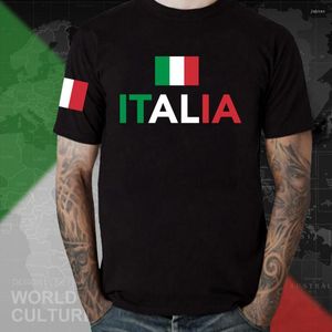 Camisetas para hombres Italia Flagal italia italiana ita camiseta para hombre camiseta camiseta ropa streetswear sportswear nación nación