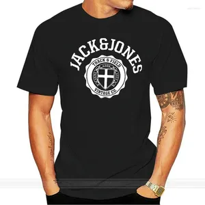 T-shirts pour hommes Jack et Jones Athletic Mens T-shirt coton manches courtes chemise T-shirt hommes mode d'été taille européenne