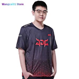 Camisetas para hombres JDG LOL LPL 369 E-sport Shirt Kanavi YaGao Hope Shirt Hombres Mujeres Nombre personalizado Equipo Uniforme Hombres Mujeres Ropa de alta calidad 0228H23