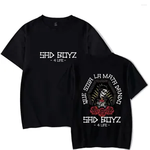 Camisetas para hombre, camiseta Junior H Sad Boyz Tour Merch, camiseta estampada de verano para hombre/mujer, camiseta de calle, camiseta de manga corta con Logo