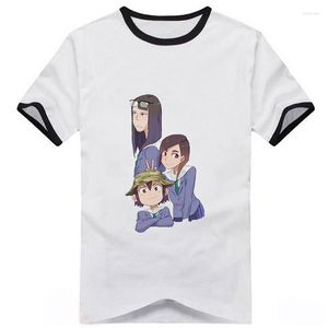 T-shirts pour hommes Kanamori Sayaka Asakusa Midori Anime Gardez vos mains sur Eizouken ! T-shirt à manches courtes à col rond Chemise imprimée d'été Hommes Femmes