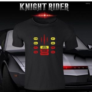Camisetas para hombre KI OCHENTA 80s FUNNY Knight Rider camiseta TV HASSELHOFF KIT DE COCHES GEEK