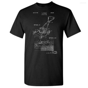 T-shirts pour hommes Chemise de tondeuse à gazon Cadeaux d'aménagement paysager Garage Atelier Quincaillerie Travail de jardin