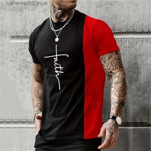 Camisetas de hombre Carta Simple Camiseta de hombre Retro 2023 Camiseta para hombre Fit Street Sports Daily Short Sleep Estilo básico Camiseta Hombre Ropa Top T230601