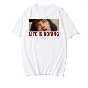 Camisetas para hombre Life Is Boring Tv Show Harajuku 2022, camiseta sencilla de verano para hombre, camiseta transpirable de Hip Hop, ropa para hombre, Top de moda