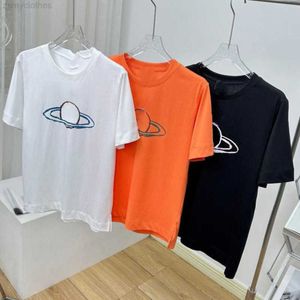 T-shirts pour hommes Designer de luxe t-shirts Saturne T-shirt à manches courtes Homme Femme Designer t-shirt Été Pull ample Tee Vi Sweat-shirt en pur coton