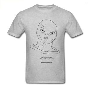 Camisetas para hombre Mad Scientist Podcast The Examiner Man Company Tops Camisa de cuello redondo Día de la madre Camisetas de algodón Camiseta de calle