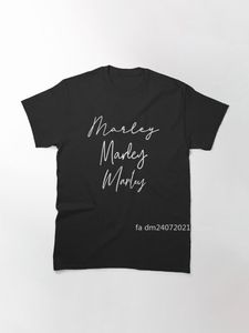 T-shirts pour hommes Marley Fashion Typo Girly Name T-Shirt classique