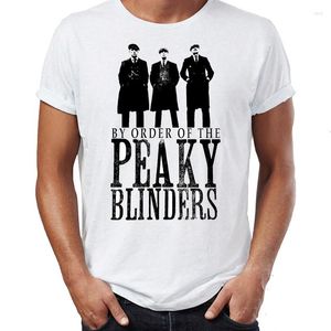 Camisetas para hombre Camiseta para hombre Peaky Blinders By Order Of The Artsy Awesome Artwork Printed Tee