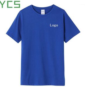 Camisetas para hombres Hombres DIY Logotipo personalizado Po Texto Camiseta impresa Su propio diseño Camiseta personalizada Personalizada Hombre / Mujer Camisetas Empresa