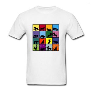 Hommes t-shirts hommes mari mâle t-shirt chien Cube Beagle O cou drôle Hacks hauts Homme été dessin animé coton rond