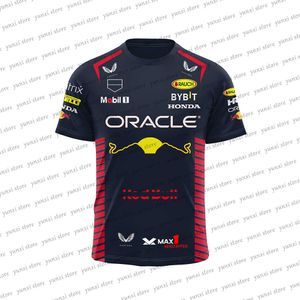 T-shirts pour hommes T-shirt à manches courtes pour hommes Vêtements Sports extrêmes F1 Forla One Werstappen et tchèque 2023 Nouveau Z0328