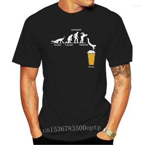 Camisetas para hombres Semana de los hombres Craft Beer Tops T Shirt Alcohol Drunk Tshirts Vino Beber 2022 Tees Premium Algodón Alto Hombre Ropa Fitness O NECM