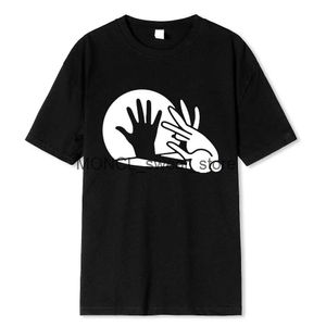 Camisetas para hombres Hombres Mujeres Camisa de conejo Funny Bun Animal Lover Shadow Play Pun Gift Camiseta Tops de gran tamaño prevaleciente 100% Cotton T H240408