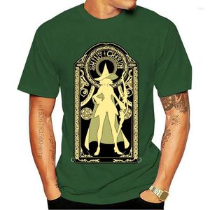 T-shirts pour hommes Vêtements pour hommes T-shirt à manches courtes pour hommes Shiny Chariot Back Card Little Witch Academia Shirt Femme T-shirt