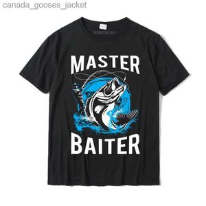 T-shirts pour hommes Hommes Master Baiter Sweat à capuche Funny Fishing Master Baiter Sweat à capuche Camisas Casual Tops T-shirt pour coton T-shirt Design pas cher L231208