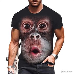 T-shirts masculins T-shirts pour hommes Fashion Sinke 3D Print Tops à manches courtes T-shirt d'été décontracté Male Vêtements drôles