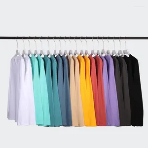 T-shirts pour hommes MRMT 2024 Marque à manches longues pour hommes Lâche Grande taille Light Board Chemise de fond Solide Couleur Couple T-shirt Tshirt pour homme