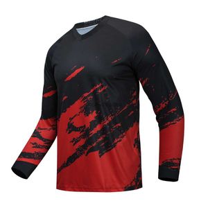 Camisetas para hombres MTB Jersey New Motorcyc Mountain Off-Road Downhill Traje Downhill Endurance Ciclismo Jersey Equipo Profesional Racing SuitH24123