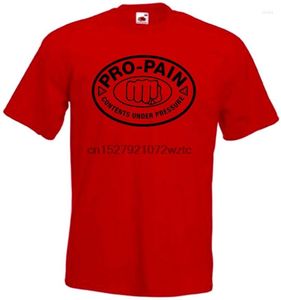 Camisetas para hombre Pro Pain - Contenido bajo presión Camiseta roja Todas las tallas S-5XL