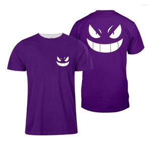 Camisetas de hombre Purple Dew Monster Summer Oversize Wholesale Factory en stock Custom Design Shirt