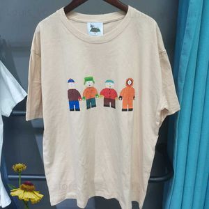 T-shirts pour hommes Photo réelle S-South Park T-shirt T-shirt imprimé de dessin animé 1 1 T-shirt à manches courtes de haute qualité T230831